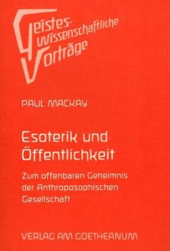 Esoterik und Öffentlichkeit Esoterik und Öffentlichkeit