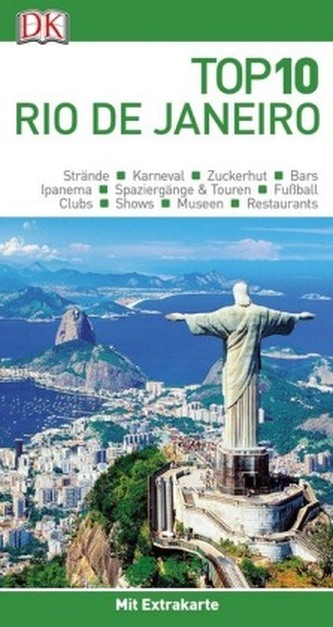 Top 10 Reiseführer Rio de Janeiro, m. 1 Karte