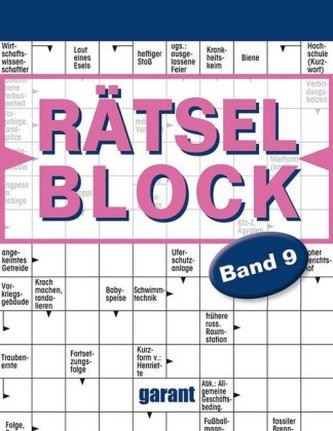 Rätselblock. Bd.9