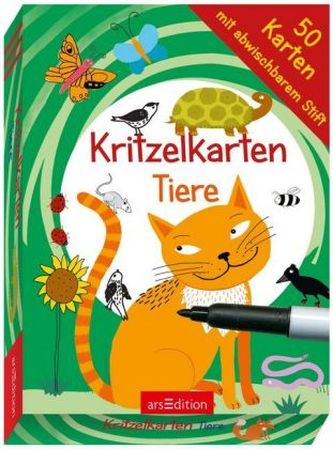 Kritzelkarten Tiere