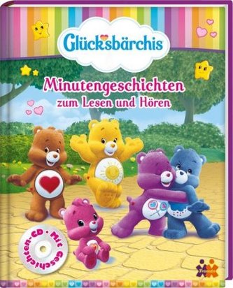 Glücksbärchis -  Minutengeschichten zum Lesen und Hören, m. Audio-CD