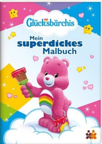 Glücksbärchis. Mein superdickes Malbuch.