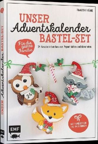 Unser Adventskalender Bastel-Set - Für die ganze Familie Unser Adventskalender Bastel-Set - Für die ganze Familie