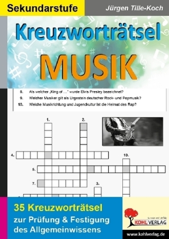 Kreuzworträtsel Musik