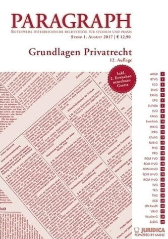 Grundlagen Privatrecht (f. Österreich)