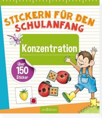 Stickern für den Schulanfang - Konzentration