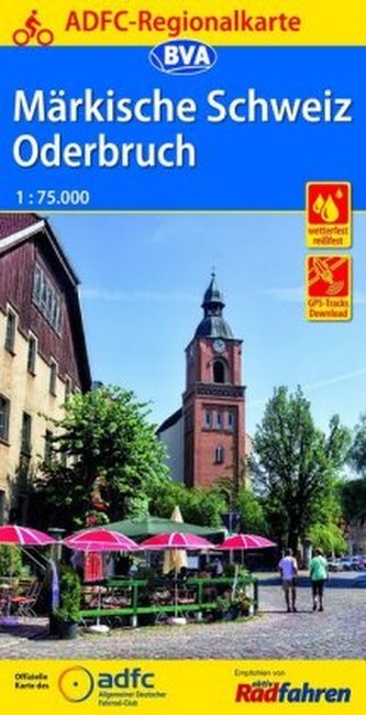 ADFC-Regionalkarte Märkische Schweiz Oderbruch