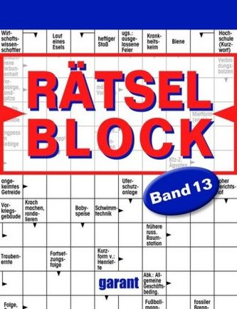 Rätselblock. Bd.13