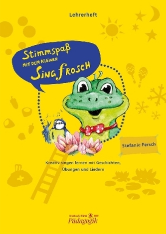 Stimmspaß mit dem kleinen Singfrosch, Lehrerband mit Klavierstimme