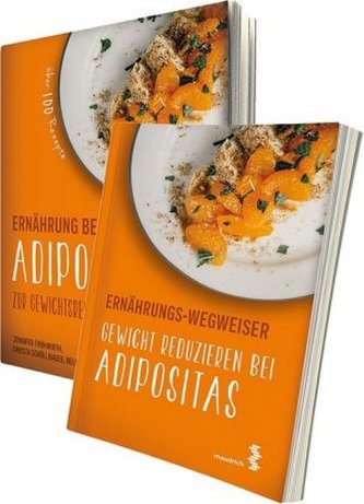 Ernährung bei Adipositas und Ernährungs-Wegweiser Adipositas, 2 Bde.