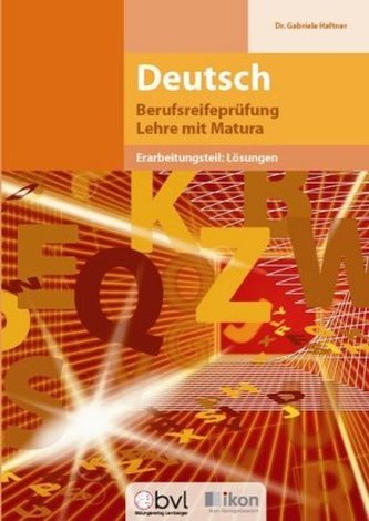 Deutsch - Erarbeitungsteil: Lösungen Deutsch - Erarbeitungsteil: Lösungen