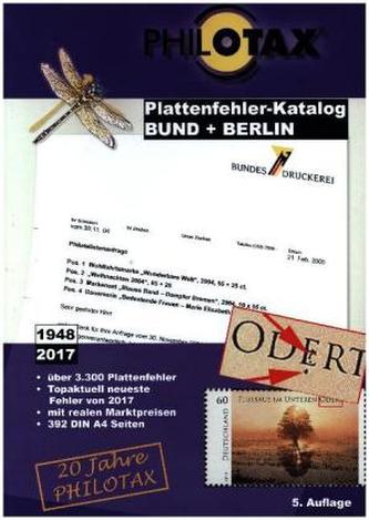 Plattenfehler Katalog Bund + Berlin
