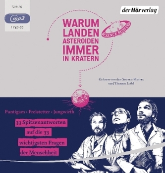 Warum landen Asteroiden immer in Kratern?, 1 MP3-CD