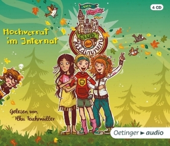Club der Heldinnen. Hochverrat im Internat, 4 Audio-CDs
