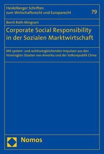 Corporate Social Responsibility in der Sozialen Marktwirtschaft
