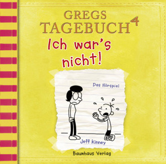 Gregs Tagebuch 4 - Ich war's nicht!, Audio-CD Gregs Tagebuch 4 - Ich war's nicht!, Audio-CD