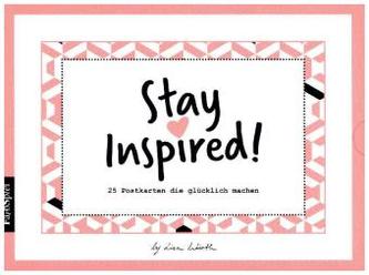 Postkarten Box - Set mit 25 Detailverliebten und Hand designten hochwertigen Postkarten mit liebevollen Zitaten und Sprüchen
