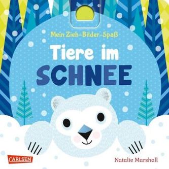 Mein Zieh-Bilder-Spaß: Tiere im Schnee