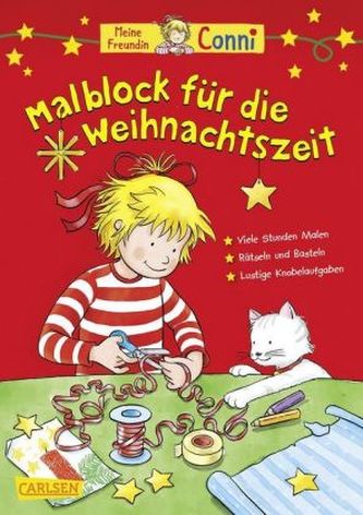 Meine Freundin Conni - Conni-Malblock für die Weihnachtszeit