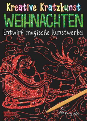 Weihnachten, m. Kratzstift