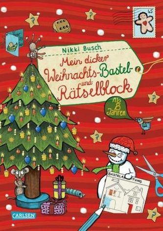 Mein dicker Weihnachts-Bastel- und Rätselblock