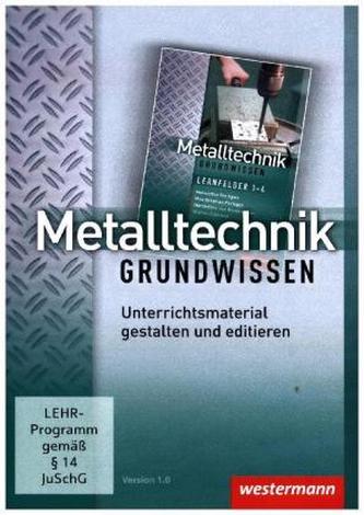 Metalltechnik Grundwissen, CD-ROM Metalltechnik Grundwissen, CD-ROM