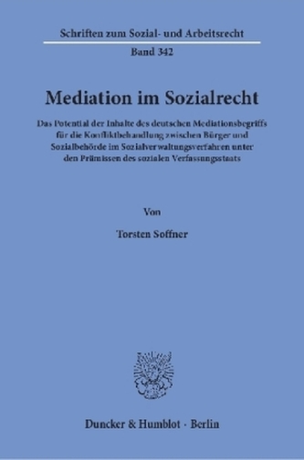 Mediation im Sozialrecht.