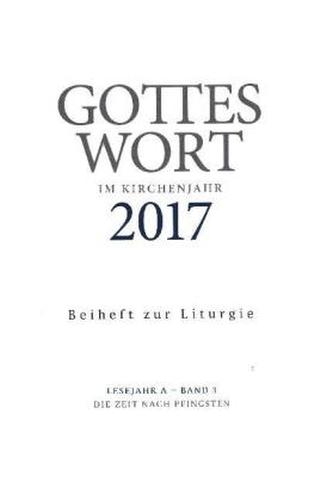 Die Zeit nach Pfingsten. Beiheft zur Liturgie