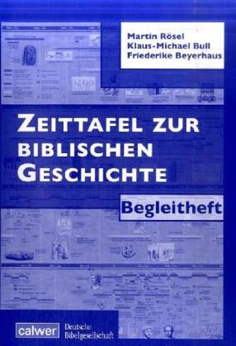 Zeittafel zur biblischen Geschichte, Begleitheft