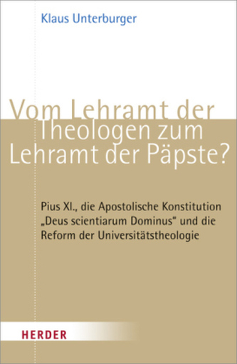 Vom Lehramt der Theologen zum Lehramt der Päpste? Vom Lehramt der Theologen zum Lehramt der Päpste?