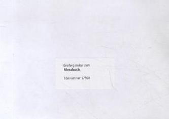 Greifer für Messbuch 1 + 2