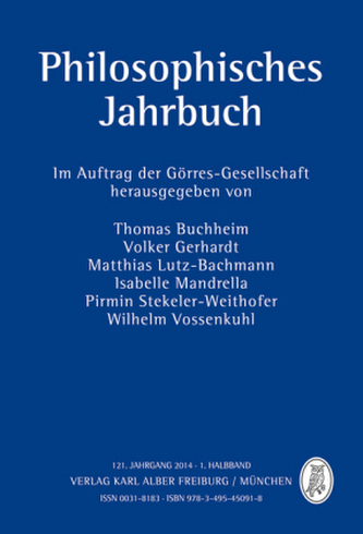 Philosophisches Jahrbuch 121/1 Philosophisches Jahrbuch 121/1