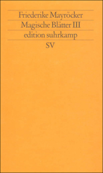 Magische Blätter. Bd.3 Magische Blätter. Bd.3