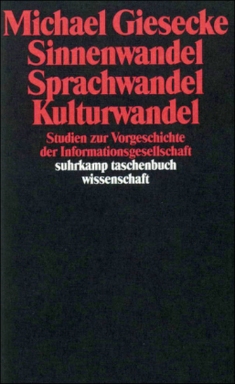 Sinnenwandel, Sprachwandel, Kulturwandel Sinnenwandel, Sprachwandel, Kulturwandel