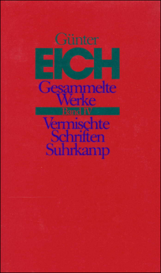 Vermischte Schriften