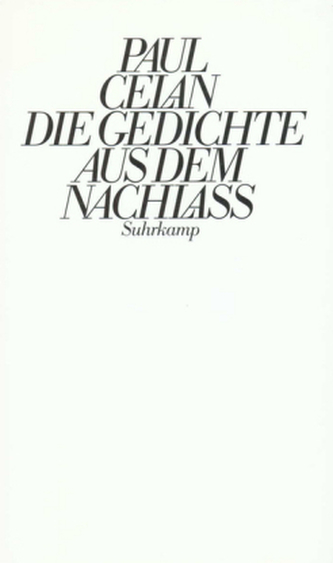 Gedichte aus dem Nachlaß