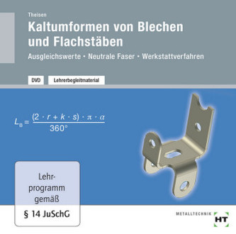 Kaltumformen von Blechen und Flachstäben, Lehrerbegleitmaterial, DVD-ROM