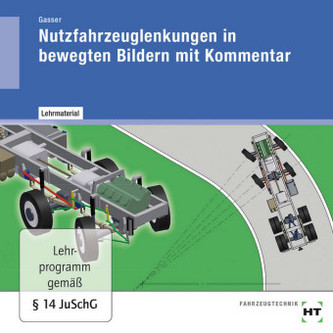 Lehrmaterial Nutzfahrzeuglenkungen in bewegten Bildern mit Kommentar, CD-ROM