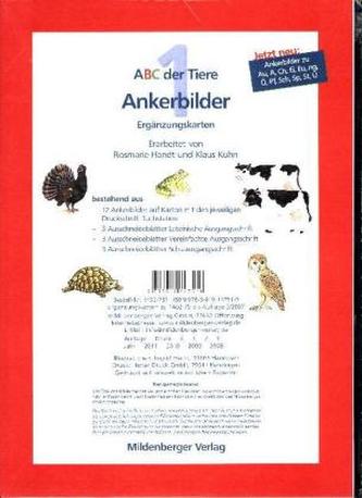 1. Schuljahr, Ankerbilder, Ergänzungskarten