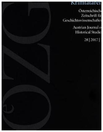 Österreichische Zeitschrift für Geschichtswissenschaften 1/2017