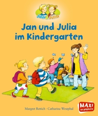 Jan und Julia im Kindergarten