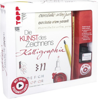 Kreativ-Set Die Kunst des Zeichnens - Kalligraphie