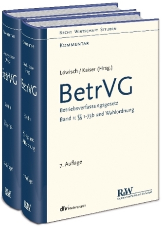 BetrVG - Betriebsverfassungsgesetz, Kommentar, in 2 Bdn. (Pflichtabnahme)