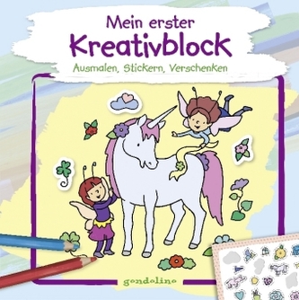 Mein erster Kreativblock (Einhorn)