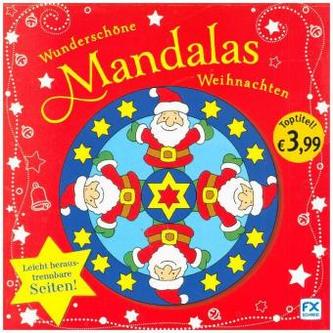 Wunderschöne Mandalas Weihnachten