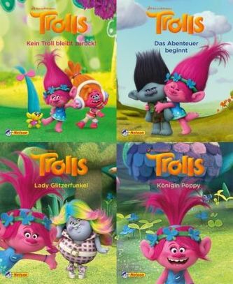 Dreamworks Trolls. Nr.1-4