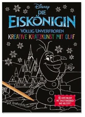 Disney Die Eiskönigin: Kreative Kratzkunst mit Olaf