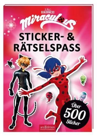 Miraculous - Sticker- & Rätselspaß