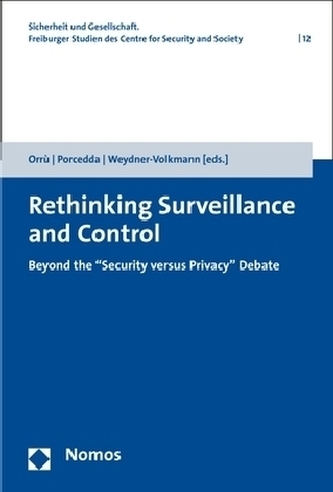 Rethinking Surveillance and Control Rethinking Surveillance and Control