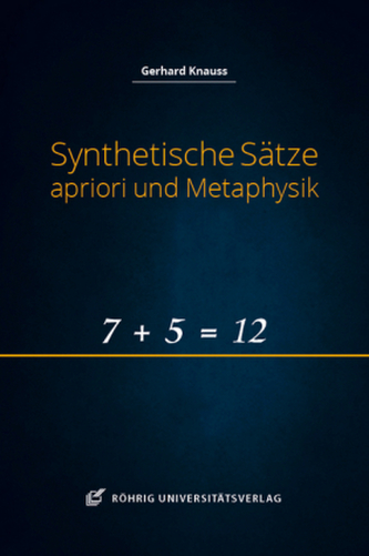 Synthetische Sätze apriori und Metaphysik